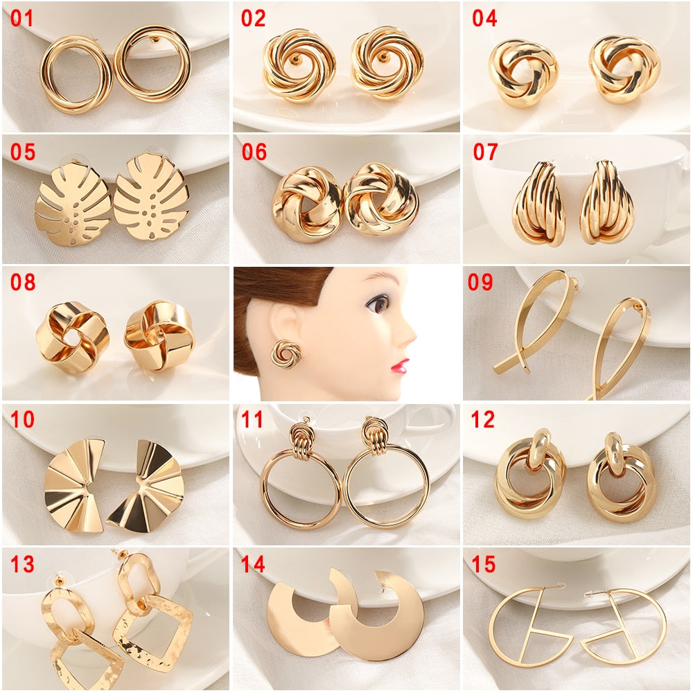 Women's Geometric Style Earrings